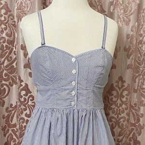 Striped American Eagle Bustier Dress